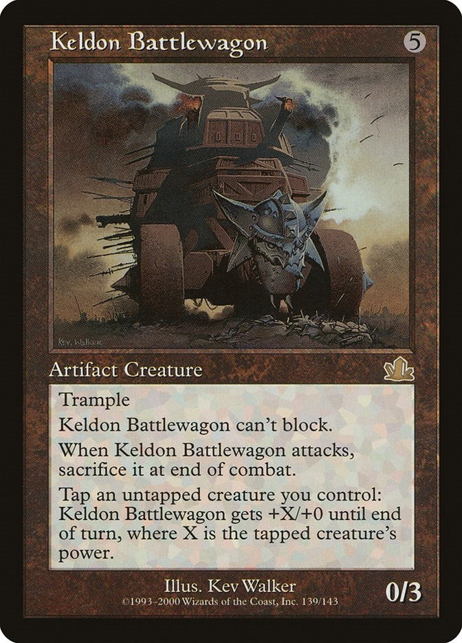 Image for Keldon Battlewagon (139) [Prophecy]