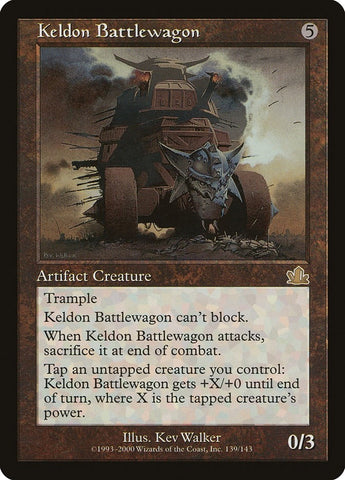 Image for Keldon Battlewagon (139) [Prophecy]
