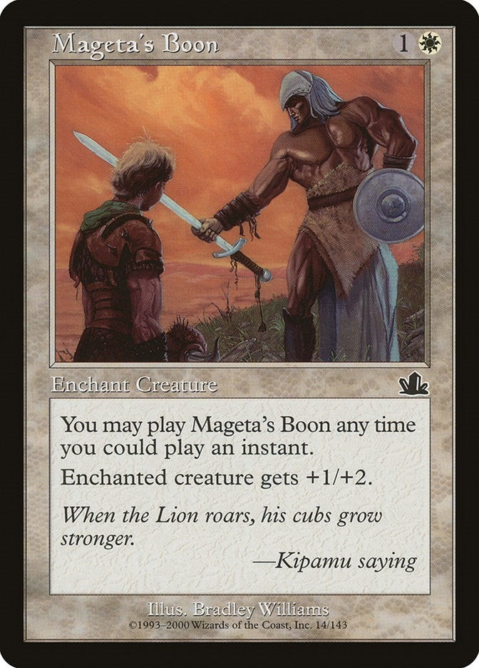 Image for Mageta's Boon (14) [Prophecy]