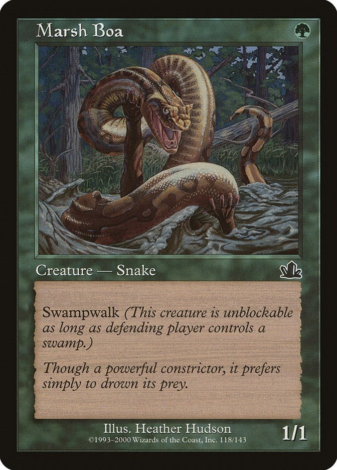 Image for Marsh Boa (118) [Prophecy]