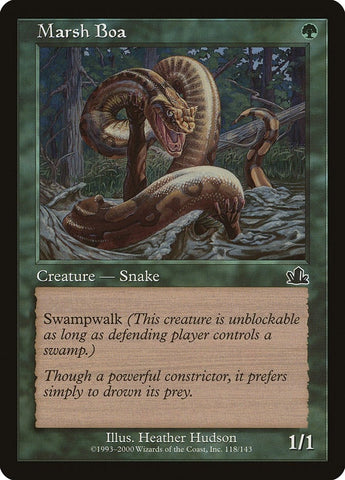 Image for Marsh Boa (118) [Prophecy]