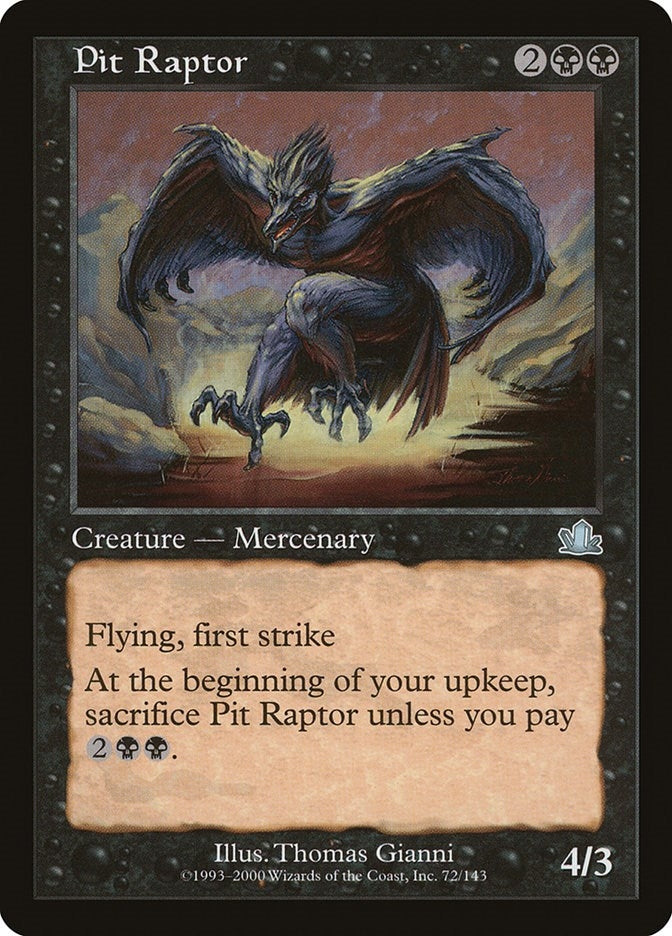Image for Pit Raptor (72) [Prophecy]