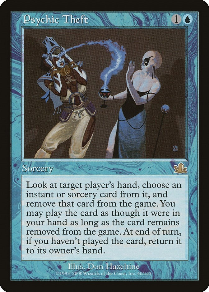 Image for Psychic Theft (40) [Prophecy]