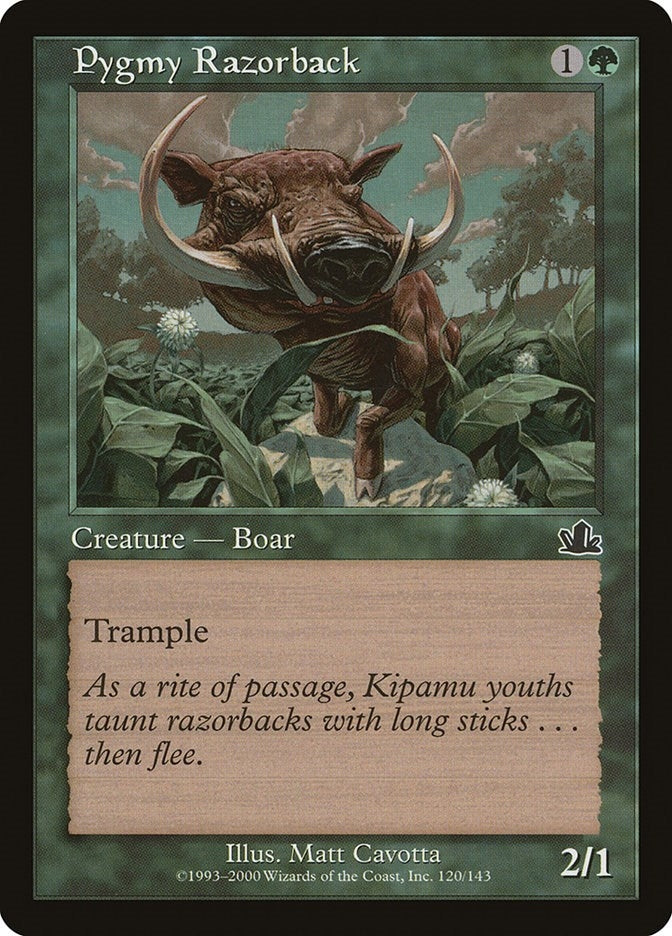 Image for Pygmy Razorback (120) [Prophecy]