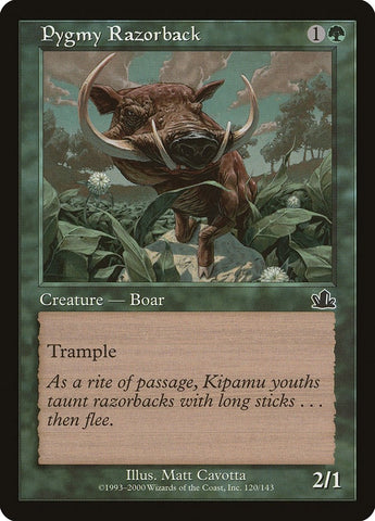 Image for Pygmy Razorback (120) [Prophecy]