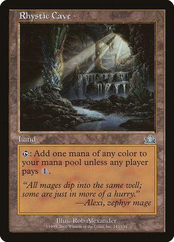 Image for Rhystic Cave (142) [Prophecy]