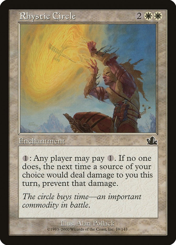 Image for Rhystic Circle (19) [Prophecy]