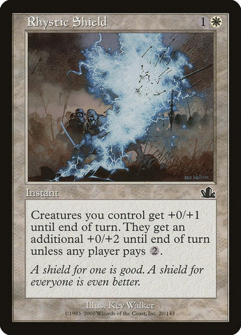 Image for Rhystic Shield (20) - Magic: The Gathering