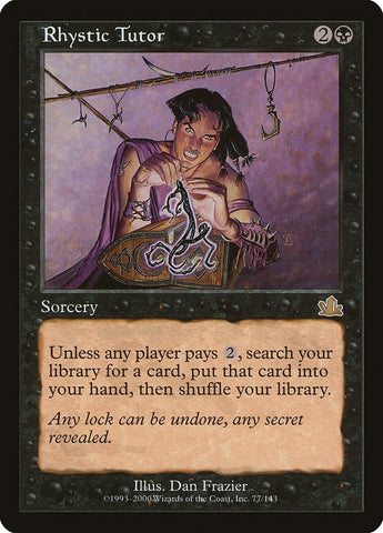 Image for Rhystic Tutor (77) - Magic: The Gathering
