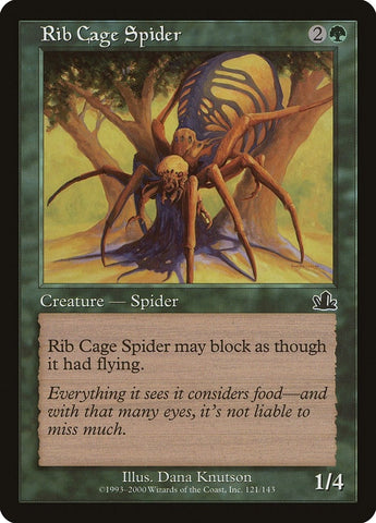 Image for Rib Cage Spider (121) [Prophecy]