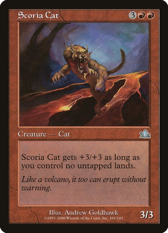 Image for Scoria Cat (101) [Prophecy]