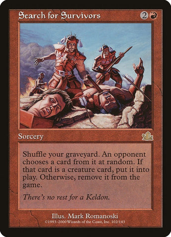 Image for Search for Survivors (102) [Prophecy]