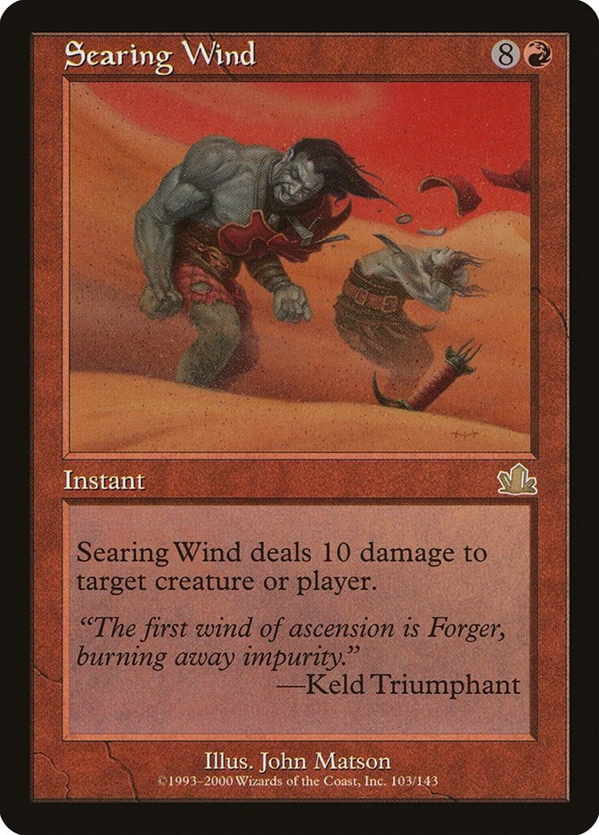 Image for Searing Wind (103) [Prophecy]
