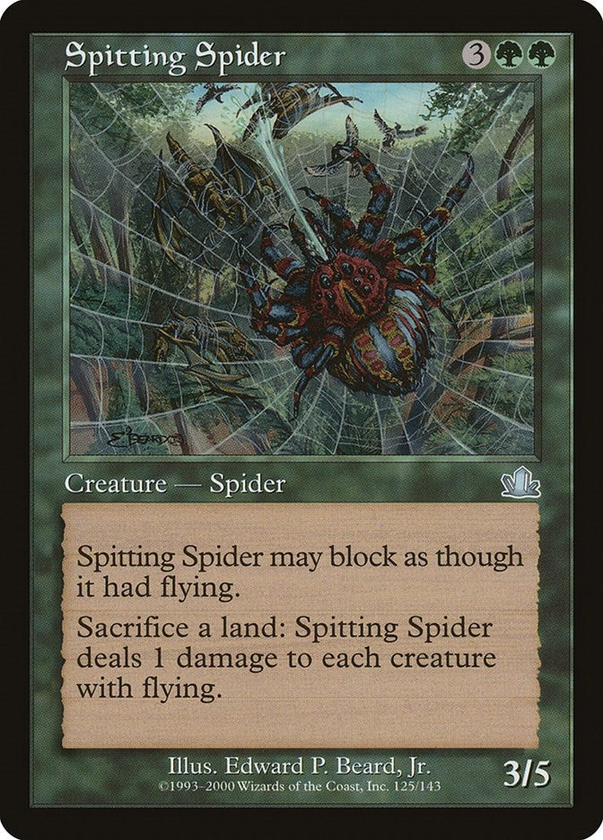 Image for Spitting Spider (125) [Prophecy]