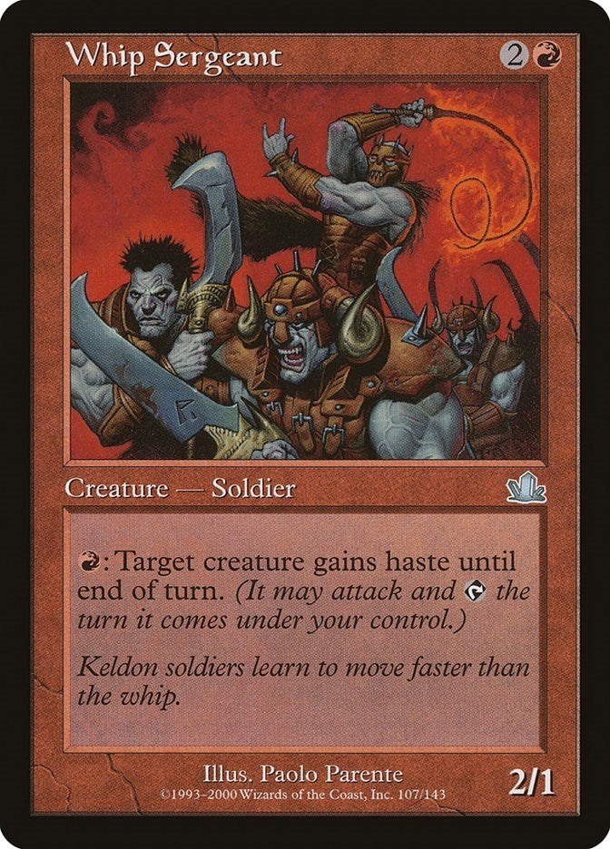 Image for Whip Sergeant (107) [Prophecy]