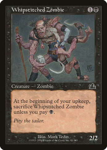 Image for Whipstitched Zombie (81) - Magic: The Gathering