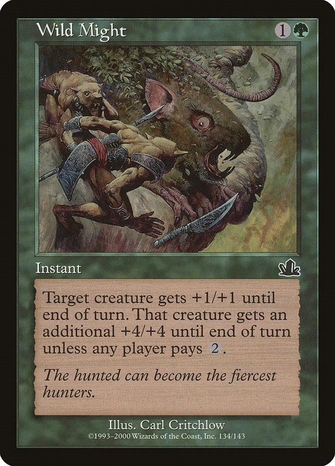 Image for Wild Might (134) [Prophecy]