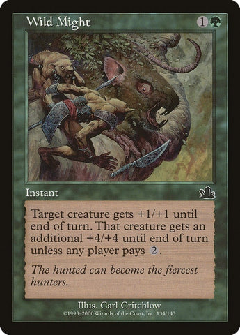 Image for Wild Might (134) - Magic: The Gathering