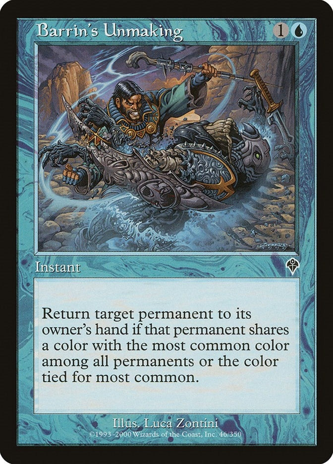 Image for Barrin's Unmaking (46) [Invasion]