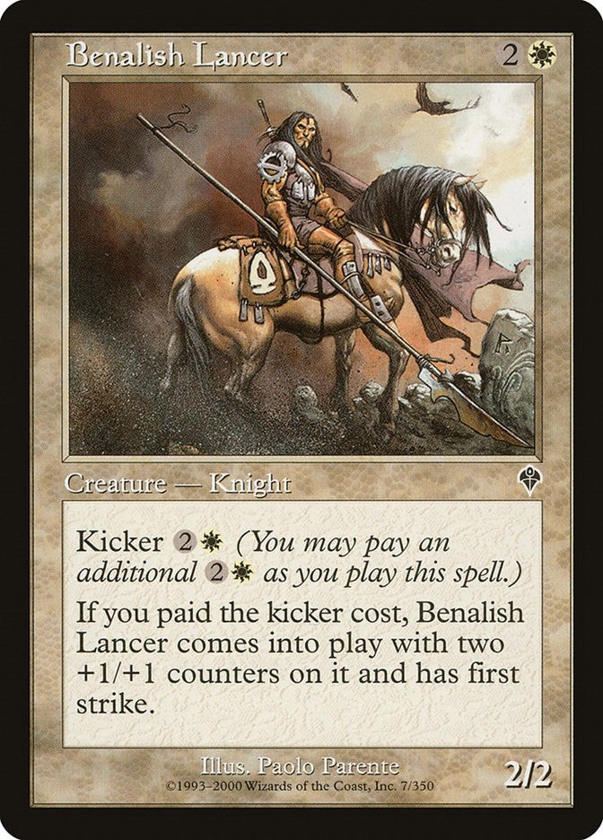 Image for Benalish Lancer (7) [Invasion]