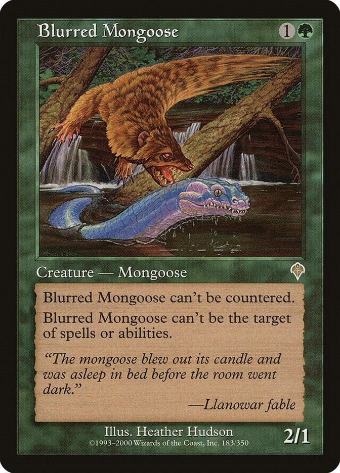 Image for Blurred Mongoose (183) [Invasion]