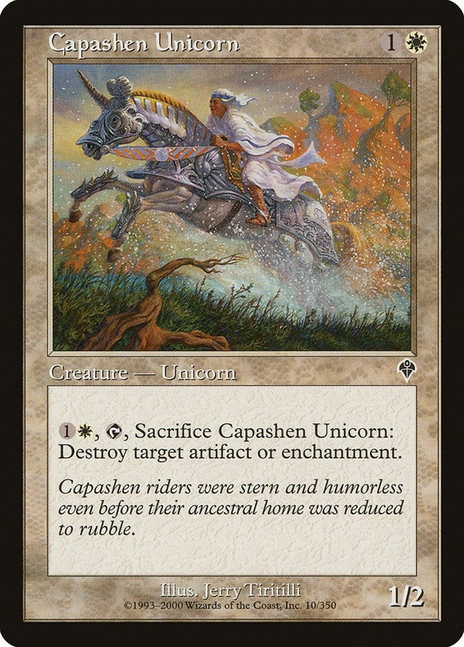 Image for Capashen Unicorn (10) [Invasion]