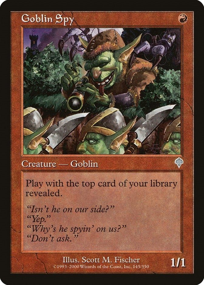 Image for Goblin Spy (145) [Invasion]