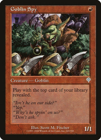 Image for Goblin Spy (145) [Invasion]