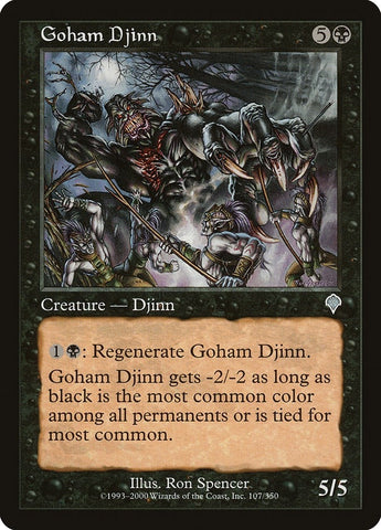 Image for Goham Djinn (107) [Invasion]
