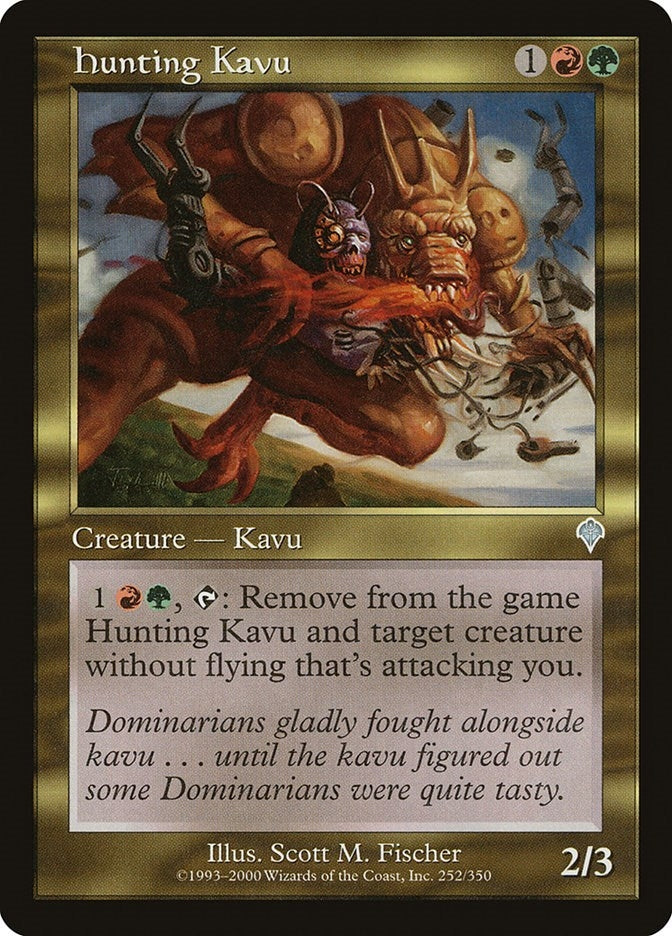 Image for Hunting Kavu (252) [Invasion]