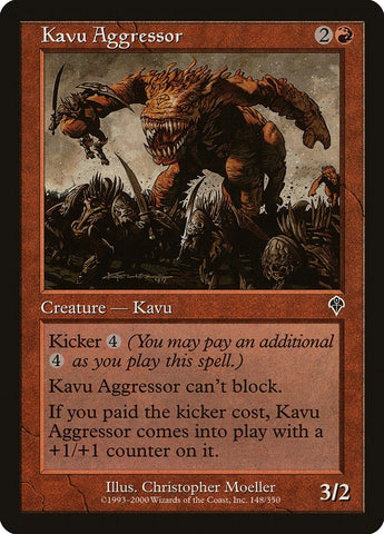 Image for Kavu Aggressor (148) [Invasion]