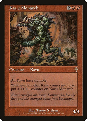 Image for Kavu Monarch (149) [Invasion]