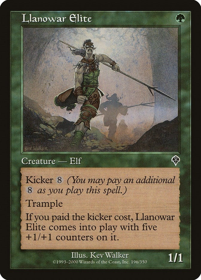 Image for Llanowar Elite (196) [Invasion]