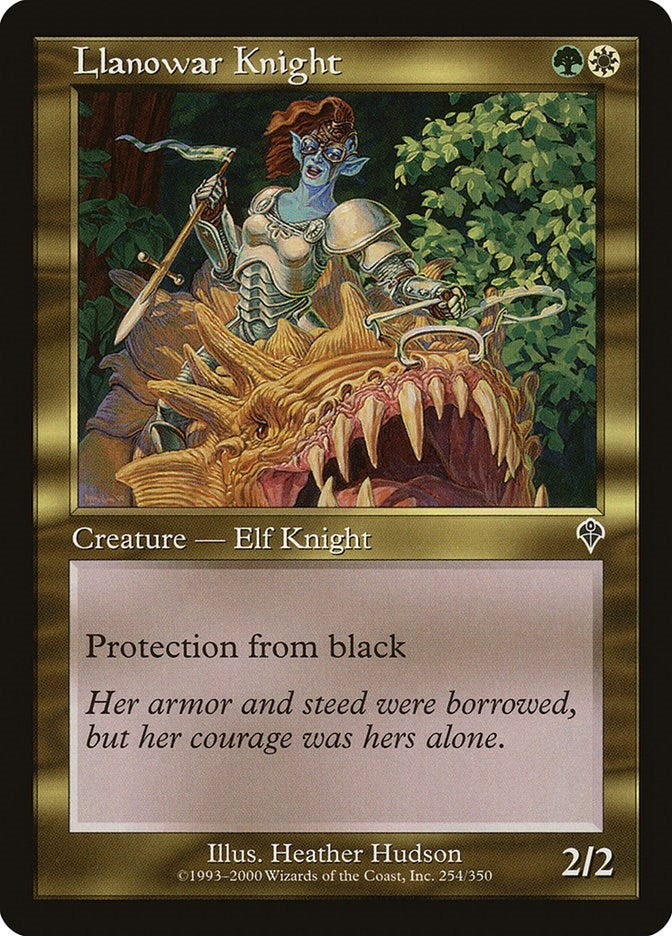 Image for Llanowar Knight (254) [Invasion]