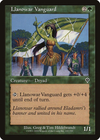 Image for Llanowar Vanguard (197) [Invasion]
