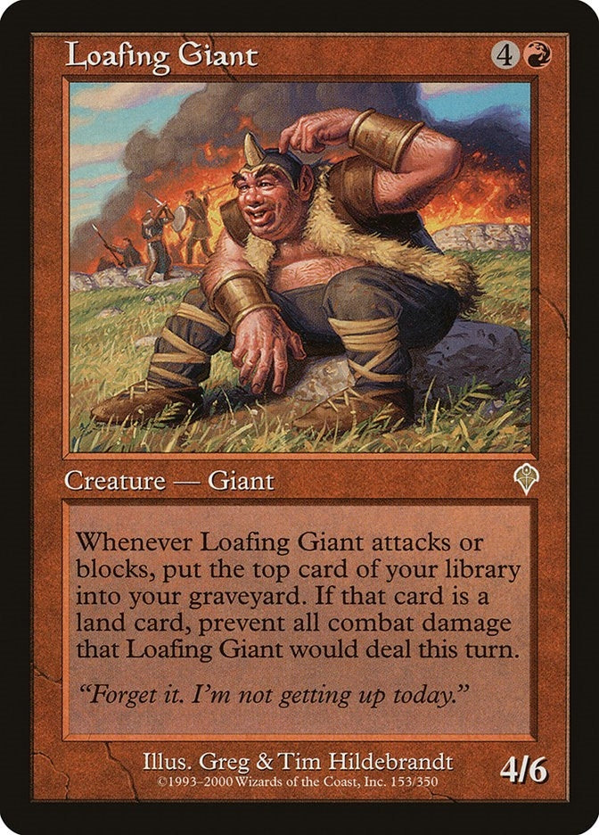 Image for Loafing Giant (153) [Invasion]