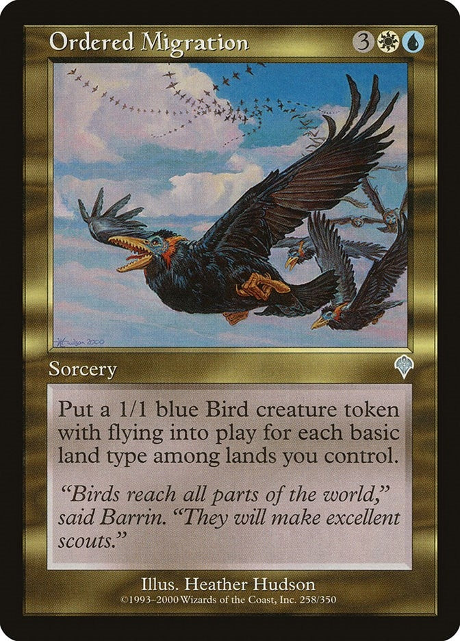 Image for Ordered Migration (258) [Invasion]