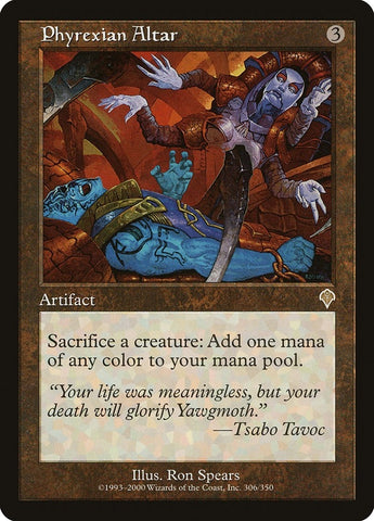 Image for Phyrexian Altar (306) [Invasion]