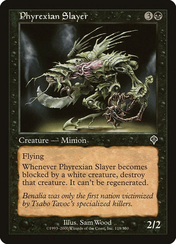 Image for Phyrexian Slayer (118) [Invasion]