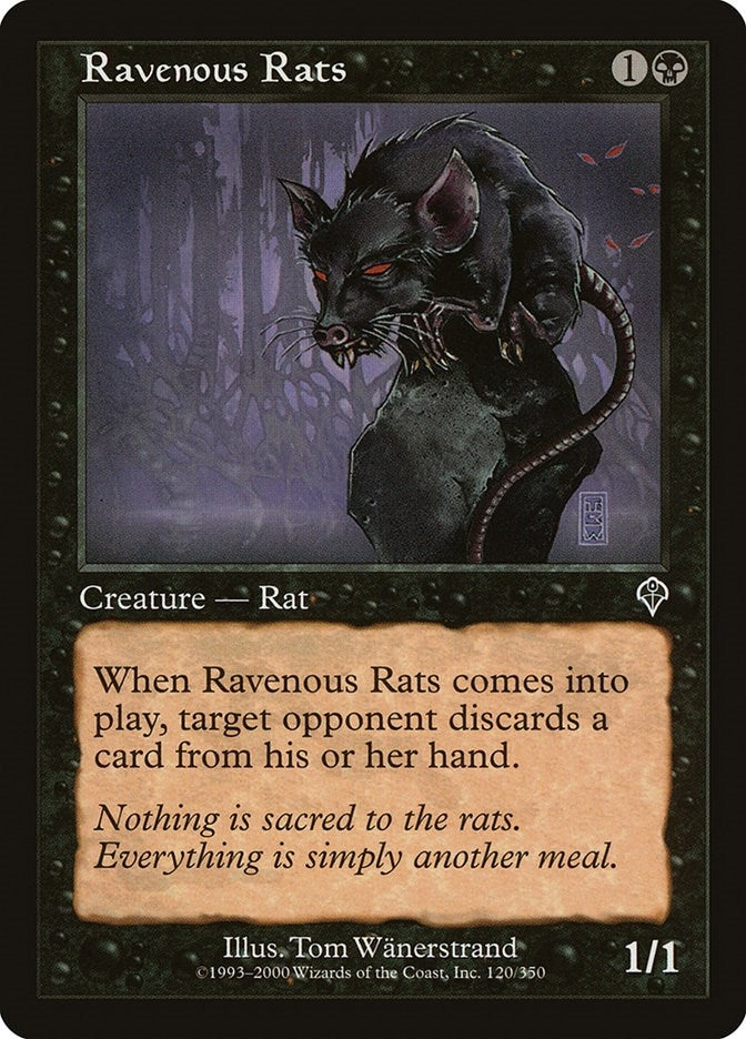 Image for Ravenous Rats (120) [Invasion]
