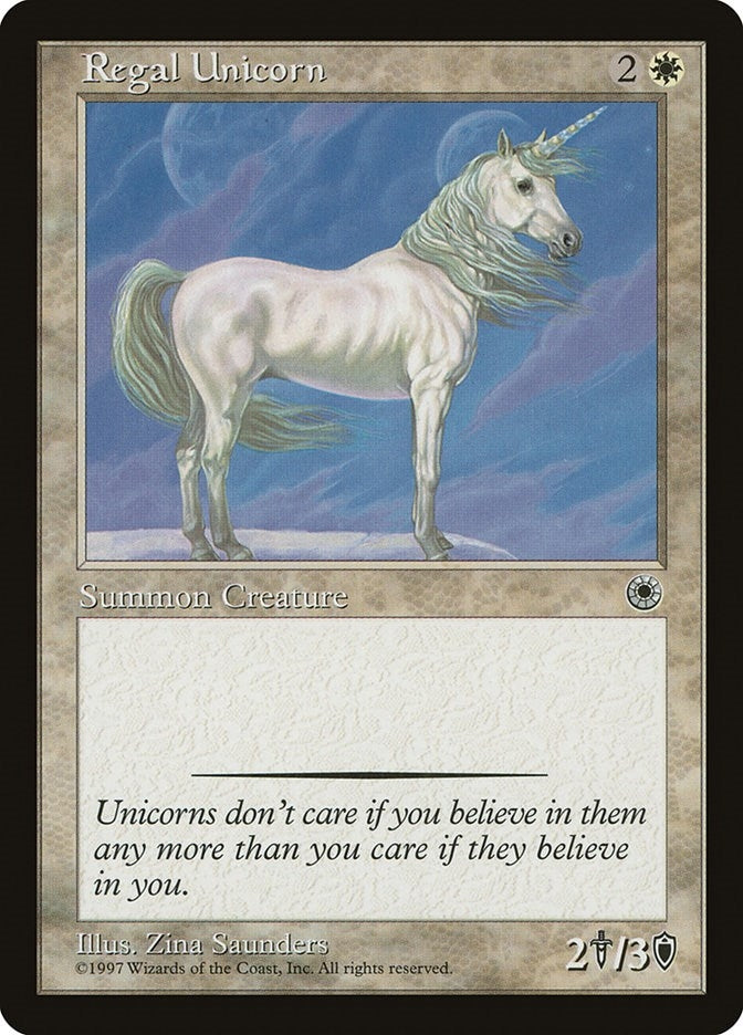 Image for Regal Unicorn [Portal]