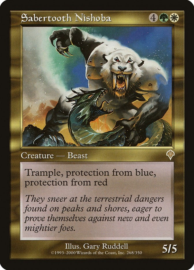 Image for Sabertooth Nishoba (268) [Invasion]