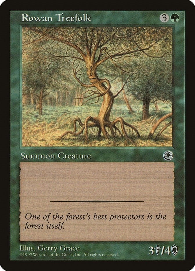 Image for Rowan Treefolk [Portal]