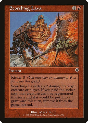 Image for Scorching Lava (164) [Invasion]