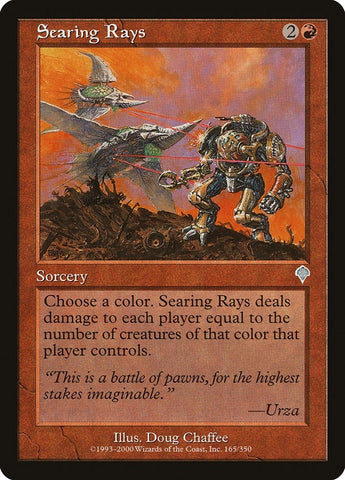 Image for Searing Rays (165) [Invasion]