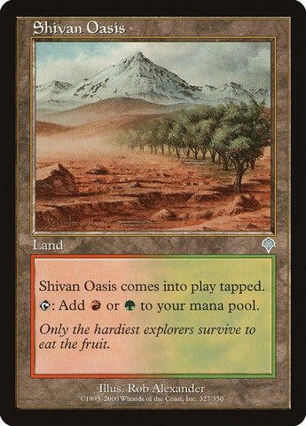 Image for Shivan Oasis (327) [Invasion]