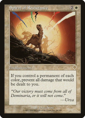 Image for Spirit of Resistance (38) [Invasion]