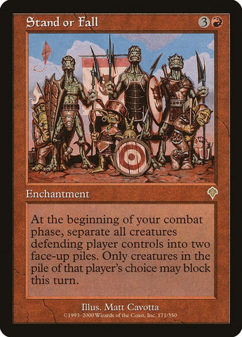 Image for Stand or Fall (171) [Invasion]