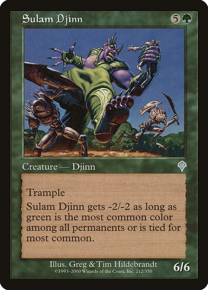 Image for Sulam Djinn (212) [Invasion]