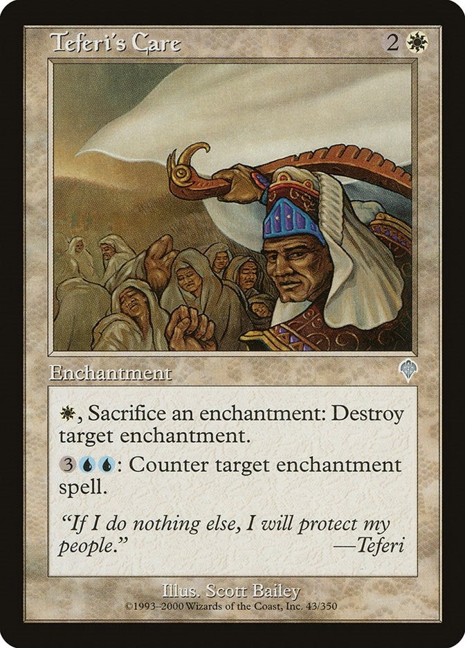 Image for Teferi's Care (43) [Invasion]